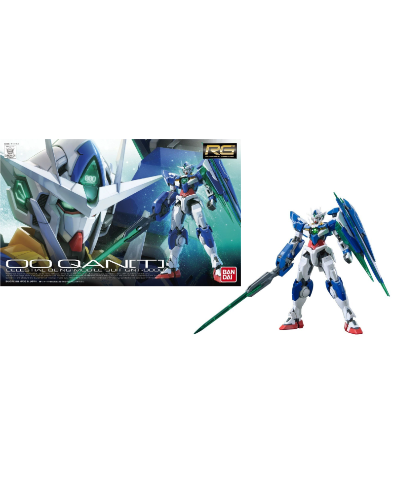 GUNDAM RG 1/144 OO QANT Model Kit Bandai - boîte du produit