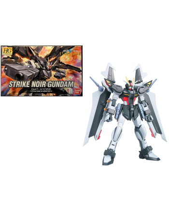 GUNDAM HG Strike Noir Gundam 1/144 Model Kit Bandai - vue face