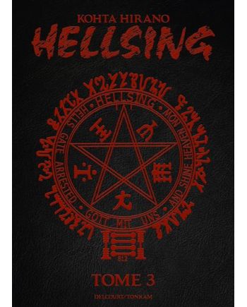 Hellsing Perfect Edition Tome 3 - couverture manga Delcourt