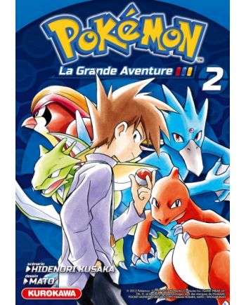 Pokémon La grande aventure Tome 2 - couverture du manga