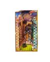 HARRY POTTER-BOOK NOOK KIT -Terrain de Quidditch -124pc +Eclairage LED - vue de profil