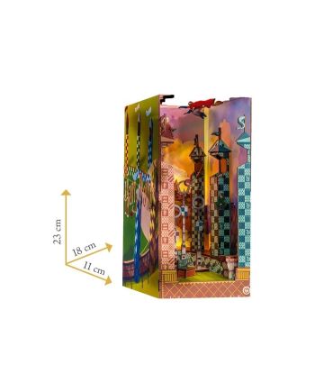 HARRY POTTER-BOOK NOOK KIT -Terrain de Quidditch -124pc +Eclairage LED - vue de detail