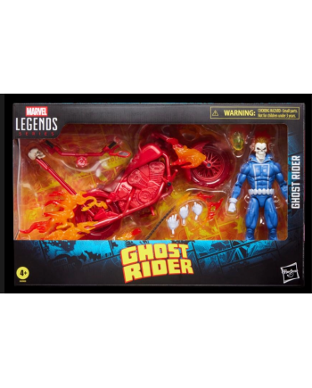 MARVEL - Ghost Rider with Motorcycle - Figurine Legend Series 15cm - vue principale