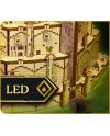 LORD OF THE RING - BOOK NOOK KIT -Minas Tirith - 134pc + Eclairage LED - vue de profil