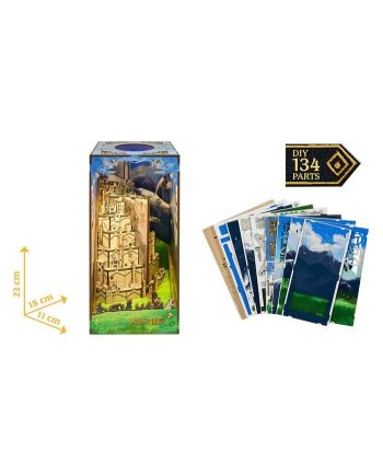 LORD OF THE RING - BOOK NOOK KIT -Minas Tirith - 134pc + Eclairage LED - vue du packaging