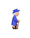 CELEBRITY - Reine Elizabeth II avec son Corgi - Figurine Minix 12cm - vue du packaging
