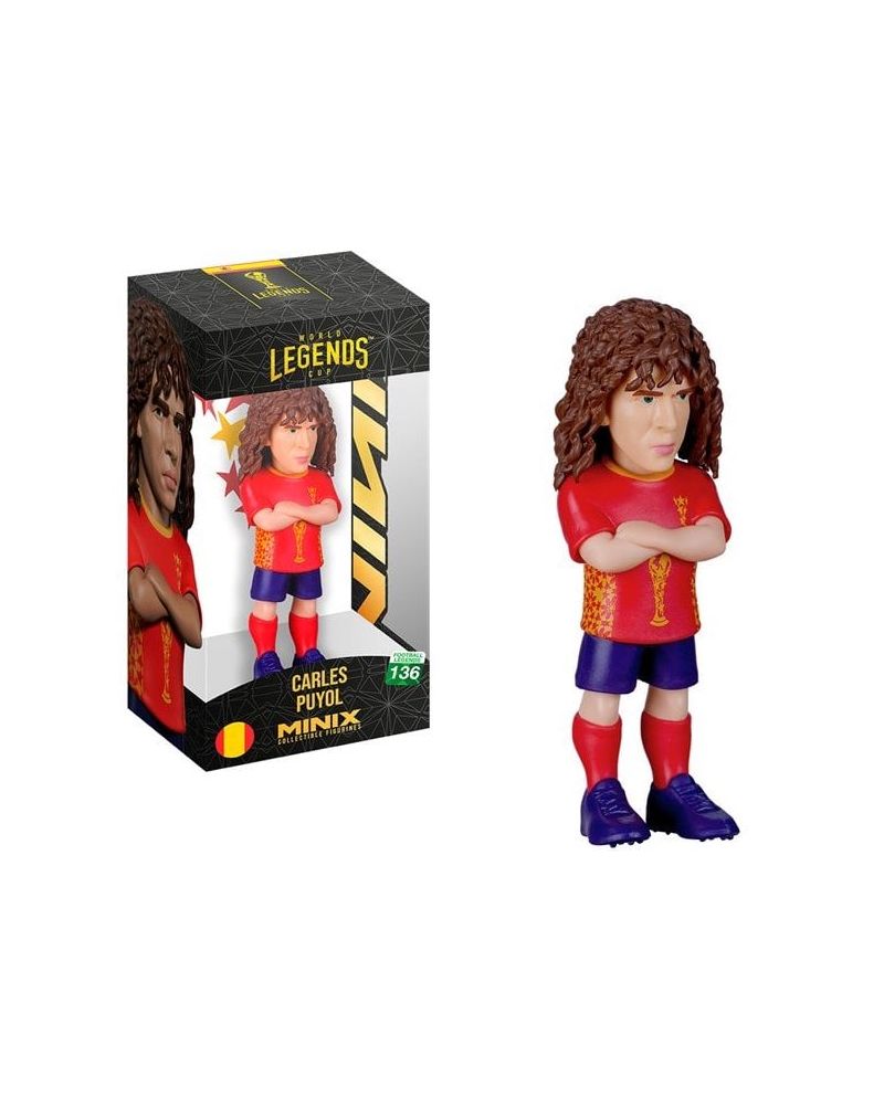ESPAGNE - Puyol - Figurine Minix Coupe du Monde des Légendes 12cm - vue principale