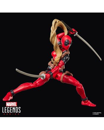 Figurine Lady Deadpool Marvel Legends Series 15cm détails