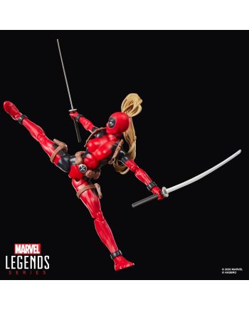 Figurine Lady Deadpool Marvel Legends Series packaging