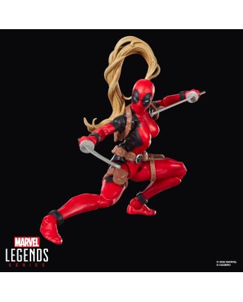 Figurine Lady Deadpool Marvel Legends Series vue arrière