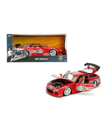FAST & FURIOUS 1993 Mazda RX-7 miniature 1:24 Jada Toys