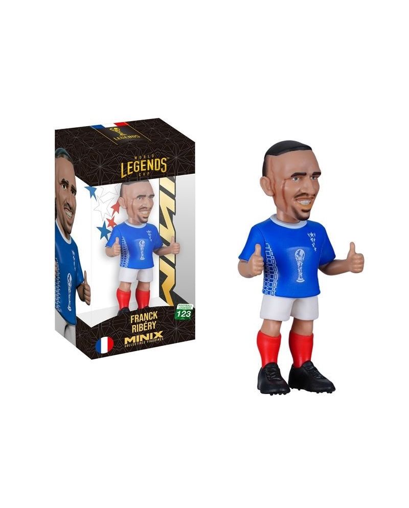 Figurine Minix Franck Ribéry Équipe de France 12cm collection Coupe du Monde des Légendes