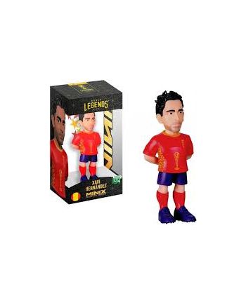 Figurine Minix Xavi Espagne Coupe du Monde des Légendes 12cm