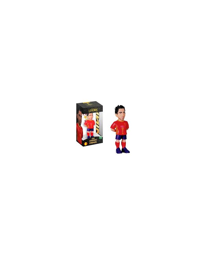 Figurine Minix Xavi Espagne Coupe du Monde des Légendes 12cm