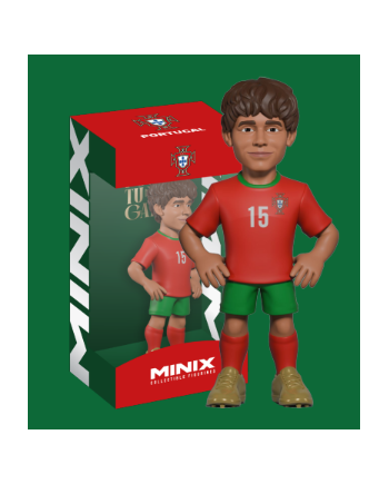 Figurine Minix de Neves, joueur de l'équipe du Portugal, Coupe du Monde 12cm