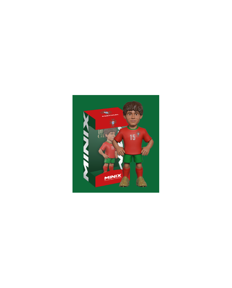 Figurine Minix de Neves, joueur de l'équipe du Portugal, Coupe du Monde 12cm