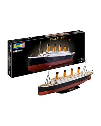 RMS TITANIC - Model Kit Click System 1/600 - vue principale