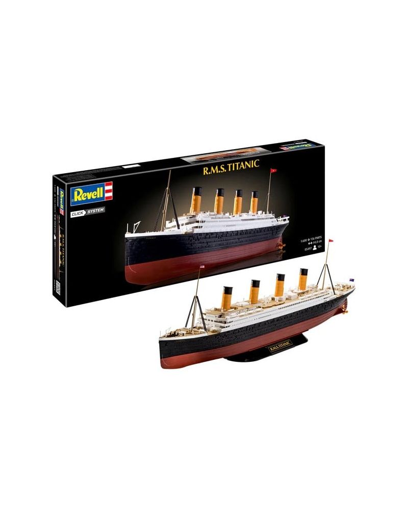 RMS TITANIC - Model Kit Click System 1/600 - vue principale