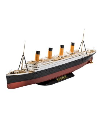 RMS TITANIC - Model Kit Click System 1/600 - vue de face