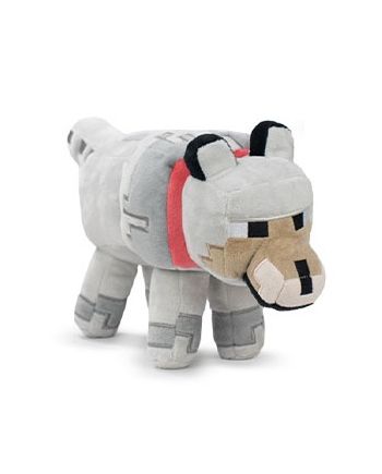 MINECRAFT - Loup - Peluche 17cm - vue principale