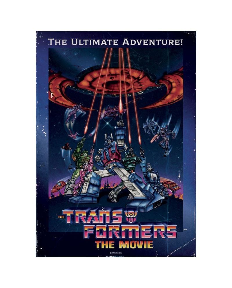TRANSFORMERS THE MOVIE - 40ème Anniv. - Art Print - Edition Limitée - vue principale