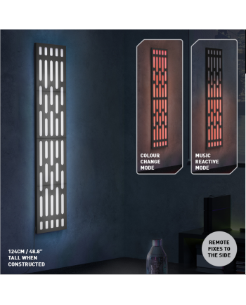 STAR WARS - Panneau Etoile de la Mort - Lampe Murale 124cm - vue principale
