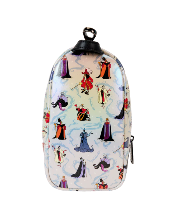 DISNEY - Villains - Mini BackPack Pencil Case Iridescent LoungeFly