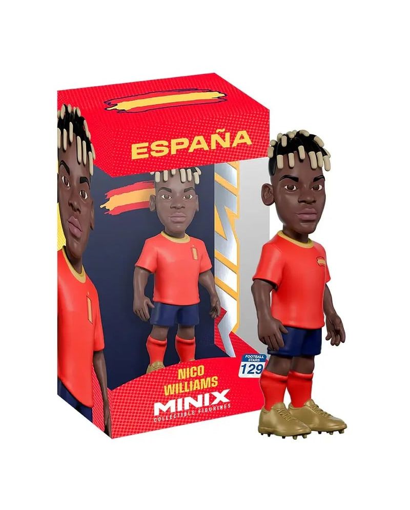 Figurine Minix Williams de l'équipe d'Espagne, Coupe du Monde, 12 cm