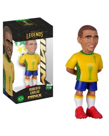 Figurine Minix Roberto Carlos Brésil 12cm - Coupe du Monde des Légendes