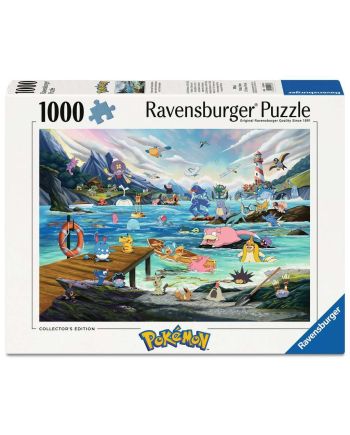 POKEMON - Aquali & Marine tempérée - Puzzle 1000P - vue principale