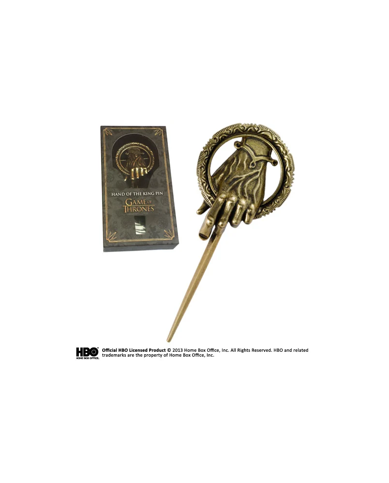 GAME OF THRONES - Broche La Main du Roi - vue principale