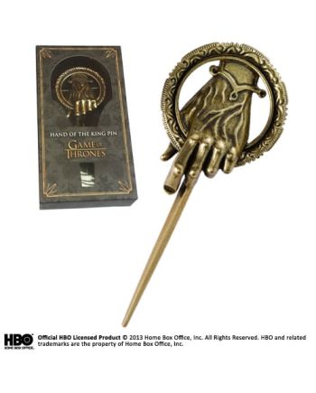 GAME OF THRONES - Broche La Main du Roi - vue de face