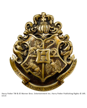 Armoiries de Poudlard Harry Potter - décoration murale Noble Collection