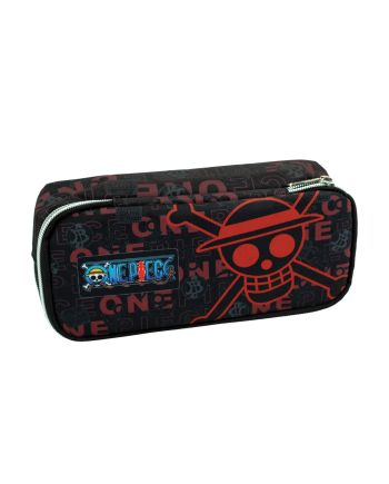 ONE PIECE - Trousse à Crayons Oval avec 2 Zippers - vue principale