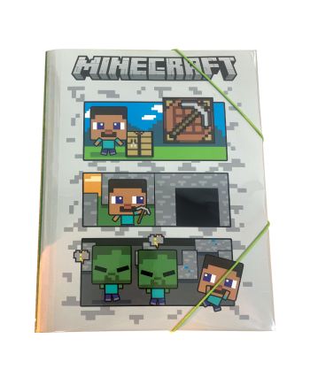 MINECRAFT - Pochette Elastique A4 - vue principale