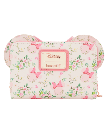 DISNEY - Minnie Mouse - Portefeuille LoungeFly - vue de profil