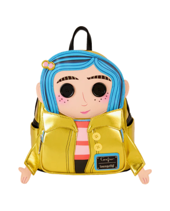 CORALINE - Poupée Cosplay - Mini Sac à Dos LoungeFly - vue principale