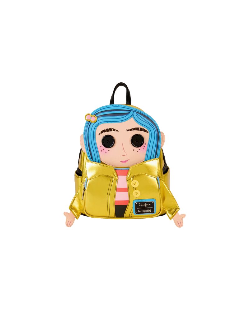 CORALINE - Poupée Cosplay - Mini Sac à Dos LoungeFly - vue principale