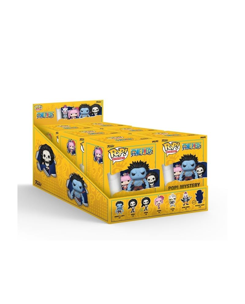 Boîte Funko Pop Mystery One Piece contenant 6 figurines surprises