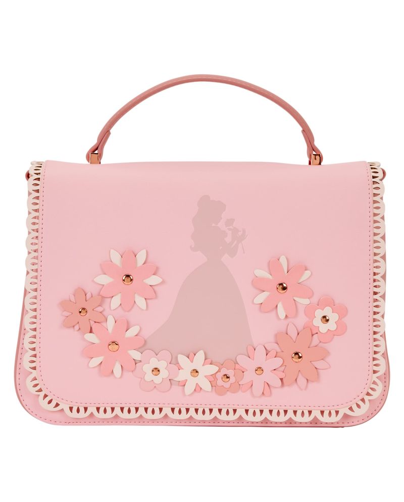 Sac bandoulière Loungefly Disney Princess Stained Glass vue de face