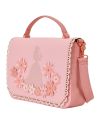 Sac bandoulière Loungefly Disney Princess Stained Glass vue de profil