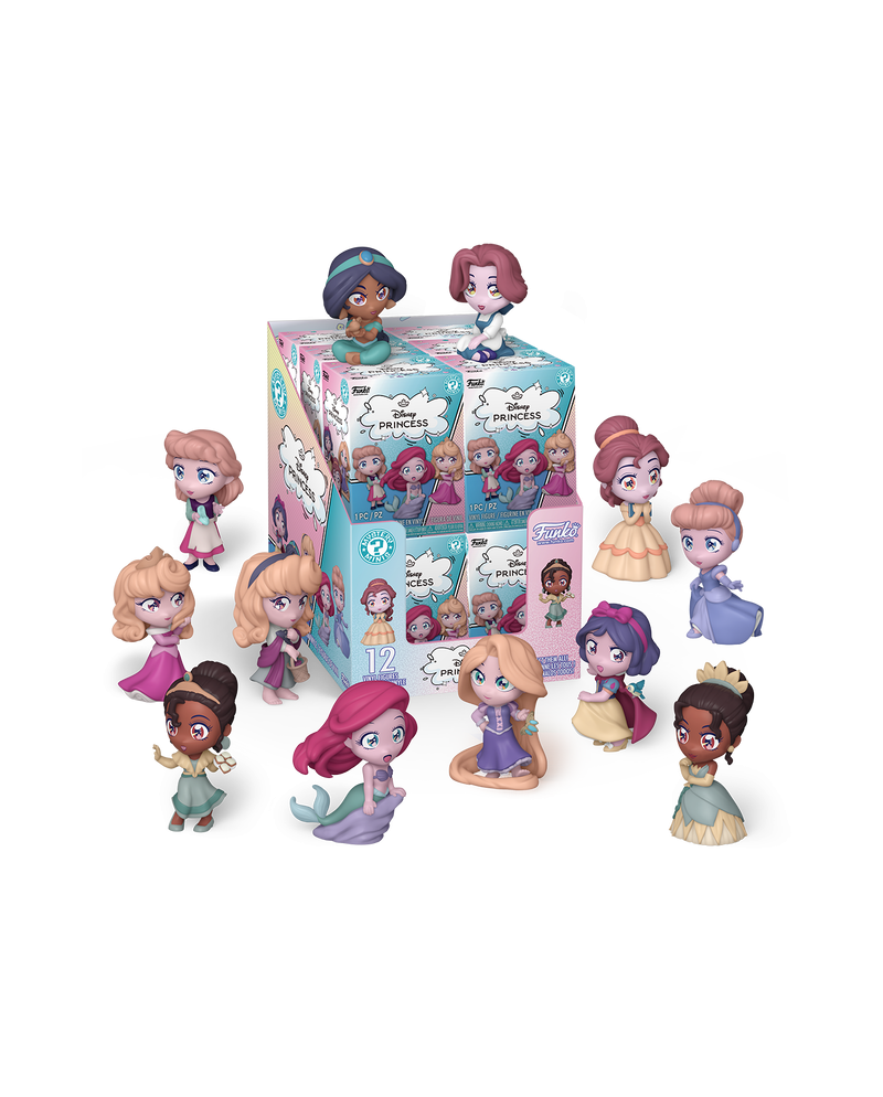 Box Mystery Minis Disney Princess Manga avec 12 figurines surprises Funko