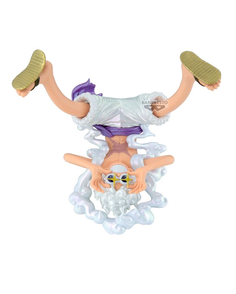 Figurine Monkey D. Luffy Gear 5 King of Artist Banpresto vue face