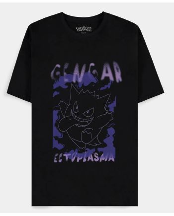 T-shirt Pokémon Ectoplasma pour homme, taille S, marque Difuzed