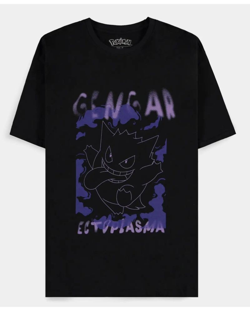 T-shirt Pokémon Ectoplasma pour homme, taille S, marque Difuzed