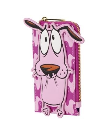 Porte-carte Loungefly Courage le Chien Froussard vue de détail