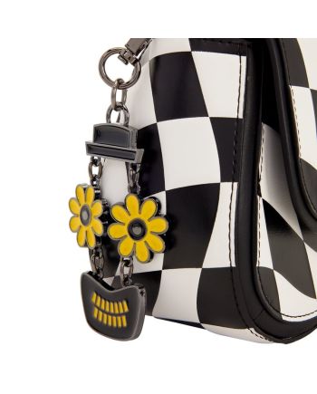 Sac bandoulière Loungefly Terrifier détail bandoulière