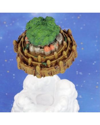LE CHATEAU DANS LE CIEL - Chateau Volant - Statuette aimantée 13cm - vue de dos