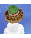LE CHATEAU DANS LE CIEL - Chateau Volant - Statuette aimantée 13cm - vue de dos
