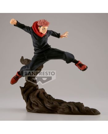 Figurine Yuji Itadori Jujutsu Kaisen Combination Battle Banpresto vue profil
